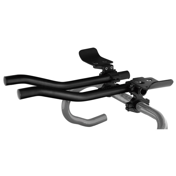Eclypse Black Out Aero Bar with S Bend Extensions