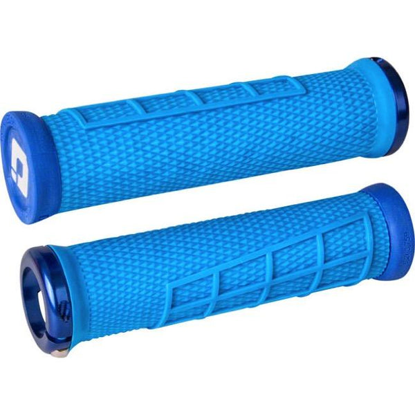 ODI Elite Flow V2.1 Lock On Grips w/ Clamps Bonus Pack