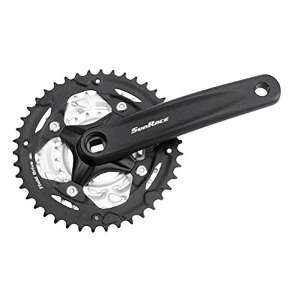 SunRace FCM63 Crankset 22/32/42 170mm 7/8 Speed Black