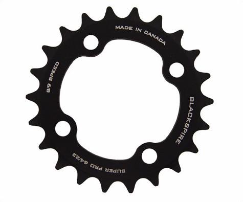 Blackspire SuperPro Series Chainring 4-Arm 8/9/10 Speed Black