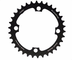 Blackspire Mono Veloce Single Speed ATB Chainrings 4-Arm 104mm Black