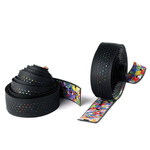 Cinelli Caleido Leather Handlebar Road Tape Multi Color