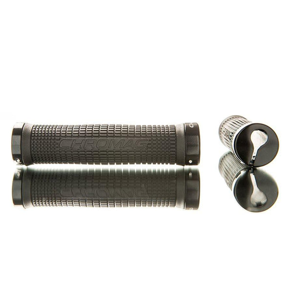 Chromag Squarewave Lock On Grips w/ Clamps