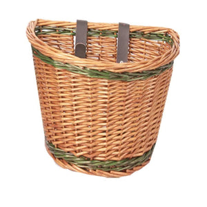 Evo E-Cargo Classic Wicker Bike Basket Handlebar Mount