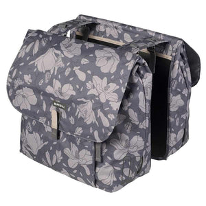 Basil Magnolia Double Bag Pannier Bags