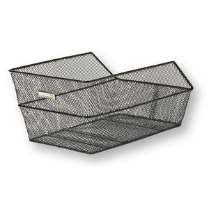 Basil Cento Rear Bike Basket Black Mesh