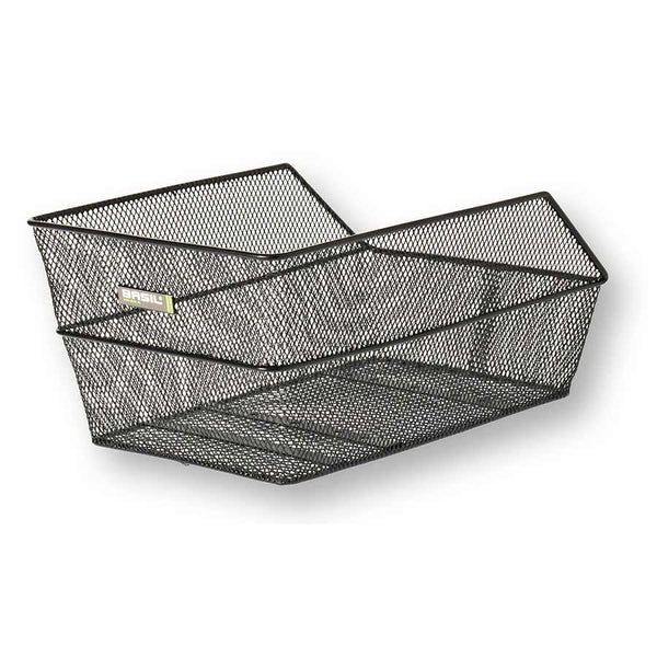 Basil Cento Rear Bike Basket Black Mesh