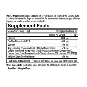 First Endurance EFS Pre Race Supplement Drink Mix