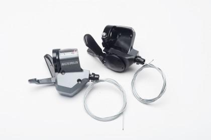 SunRun Thumb Shifters Index Front & Rear Set 3 x 9 Speed (27-speed)