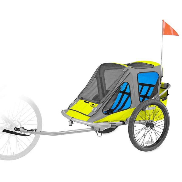 Copilot Model T Child Bicycle Trailer / Jogger Holds 2 Children