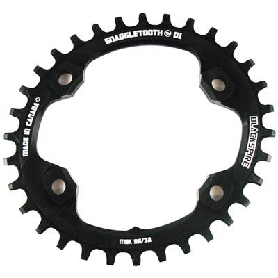 Blackspire Snaggletooth Narrow Wide Chainring Oval fits Shimano XT M8000 Cranks 9/10/11 Speed