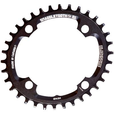 Blackspire Snaggletooth NW Chainring Oval 4 Arm 104mm 9/10/11/12 Speed