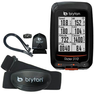 Bryton GPS Comp Rider 310T Computer w/ Cadence Heart Rate Wireless