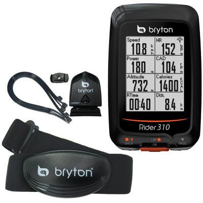 Bryton GPS Comp Rider 310T Computer w/ Cadence Heart Rate Wireless