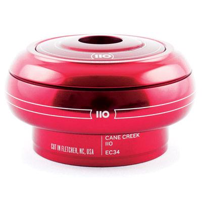 Cane Creek Headset 110 Series EC34/28.6 Top Upper Assembly External Cup Red 11/8"