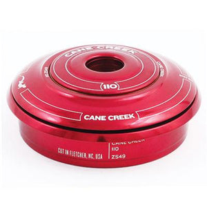 Cane Creek Headset 110 Series ZS49/28.6 Top Upper Assembly 11/8" Red