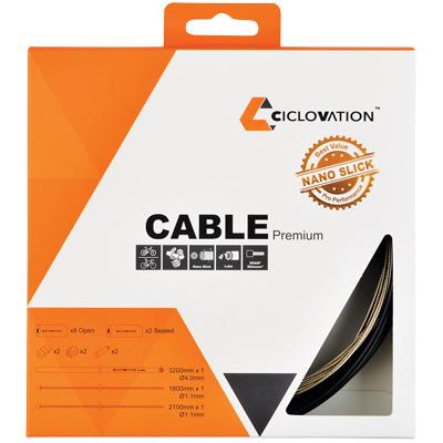 Ciclovation Premium Bike Shifter Cable Kit
