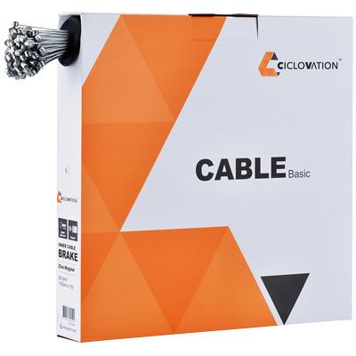 Ciclovation Basic Brake Cable Zinc Box of 100