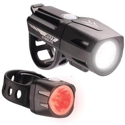 Cygolite Zot 250 Headlight & Dice 50 Tailight Bike Light Set