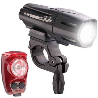 CygoLite Metro Plus 800 Headlight & Hotshot Pro 150 TailLight Set