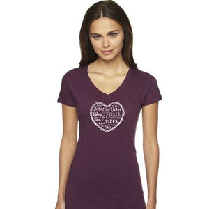 DHD Wear Bike Love Womens T-Shirt