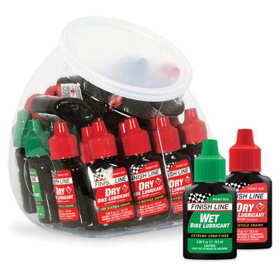 Finish Line Wet & Dry Lubricant Fish Bowl 30 Count.