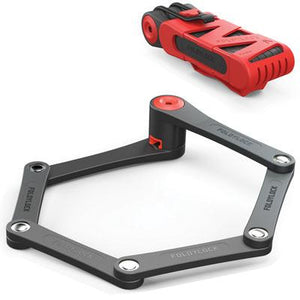 Foldylock Classic Heavy Duty Folding Bike Lock w/Carrying Case