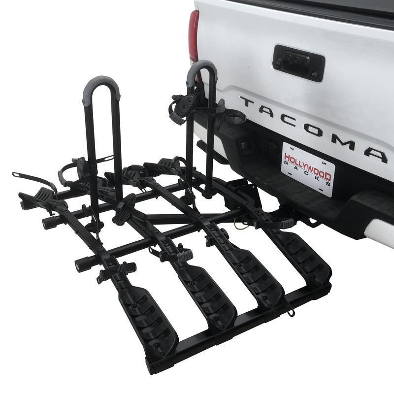 Hollywood Destination Hitch Bike Rack Holds 4 Bikes
