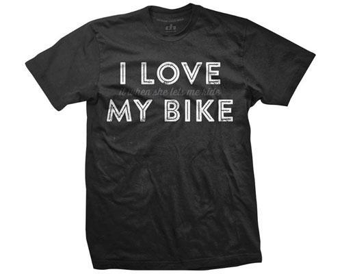 DHD Wear I Love My Bike T-Shirt