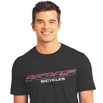 KHS Bicycles Horizontal Plit T-Shirt Soft Cotton