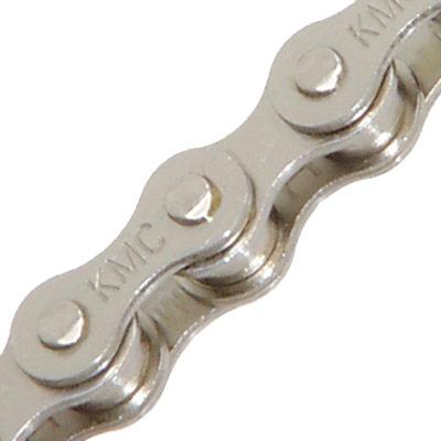 KMC 410H-NP Heavy Duty Bike Chain 114 Links Silver