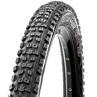 Maxxis Aggressor EXO/DC/TR/WT Tubeless Folding Tire 27.5 x 2.5 60 TPI