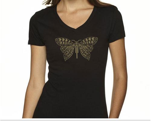 DHD Wear Women's Butterfly T-Shirt