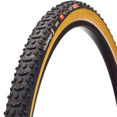 Challenge Grifo Pro Cross Open CX Cyclocross Folding Tire Black/Tan 700 x 33mm
