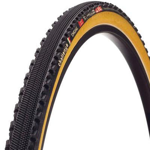 Challenge Chicane Pro Tubular CX Cyclocross Folding Tire Black/Tan 28 x 33mm