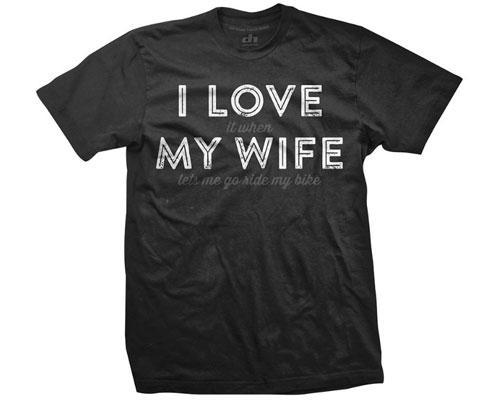 DHD Wear I Love My Wife T-Shirt