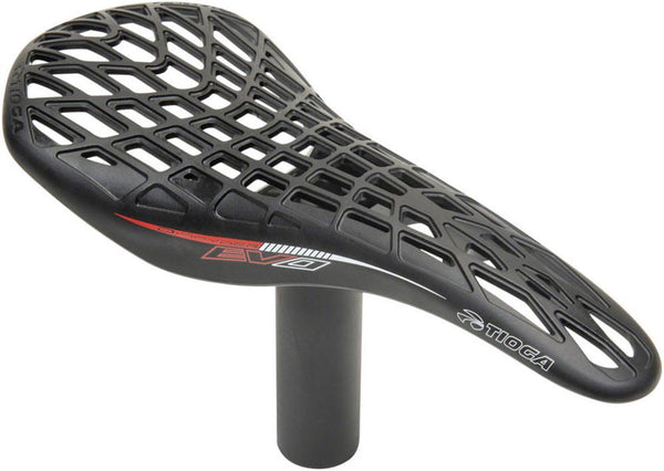 Tioga D-Spyder Evo Saddle + Carbonite Integrated Seapost 27.2